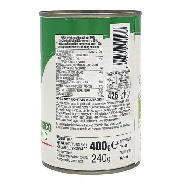 Ganze geschälte Tomaten Strianese BIO - 400 g