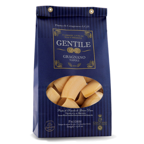 Gentile-Pasta, Pasta di Gragnano IGP – Paccheri, 500g