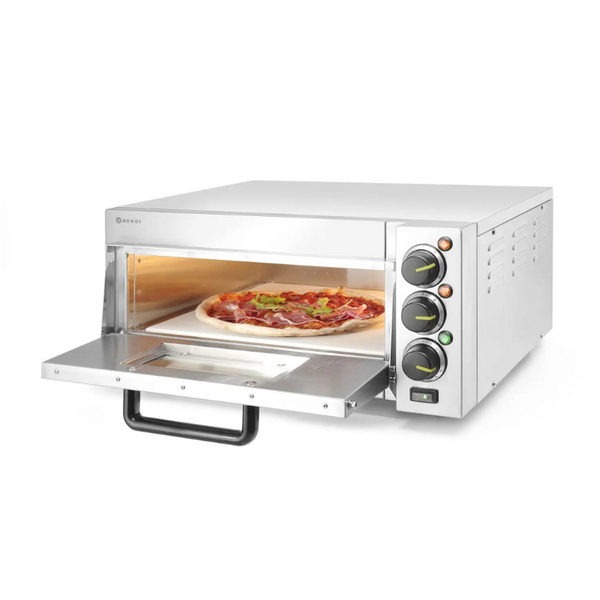 HENDI kompakter Pizzaofen, 2000 W, 230 V, für Pizzen bis Ø39 cm