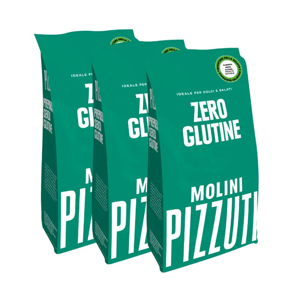 Glutenfreies Mehl Pizzuti – 3 x 1 kg