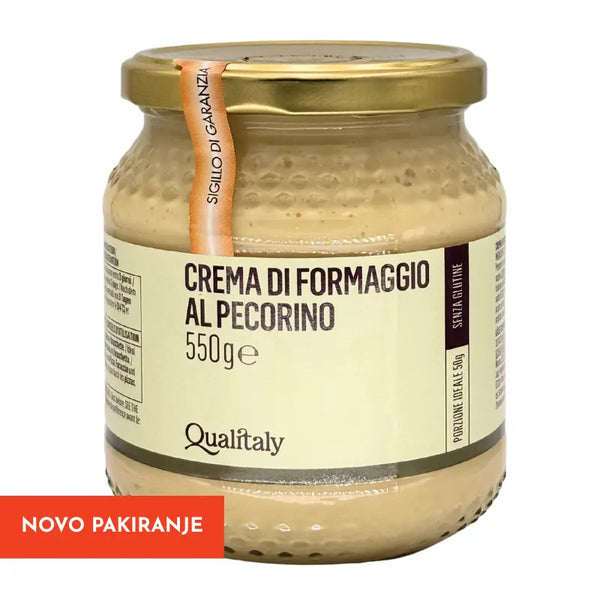 Qualitaly-Sahnesauce – Pecorino, 550 g