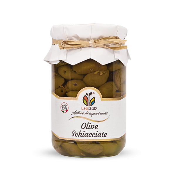 Scharfe entsteinte Oliven – CheSud, 280g