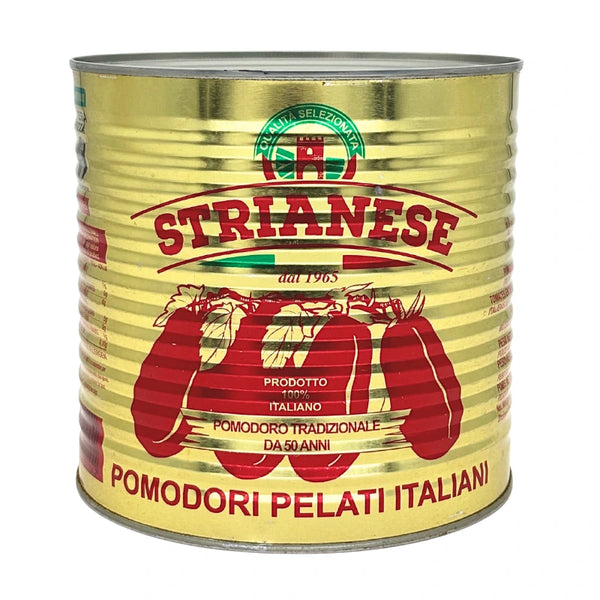 Ganze geschälte Tomaten Strianese GOLD – 2,5 kg