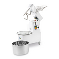 HENDI Spiralkneter mit Hubkopf und herausnehmbarer Schüssel, 35 kg/h, 10 L, 230V/370W