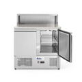 Arktic Pizza-Kühltisch mit zwei Türen, 300 L, GN 1/1, Granit-Arbeitsplatte, 230V/310W