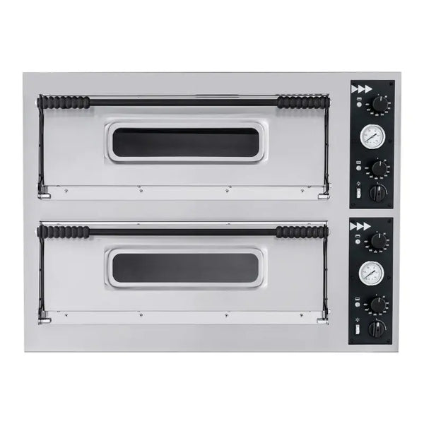 Professioneller Pizzaofen BASIC XL 44, HENDI, 2 Kammern, 400 V, 12000 W
