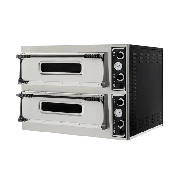 Professioneller Pizzaofen BASIC XL 44, HENDI, 2 Kammern, 400 V, 12000 W