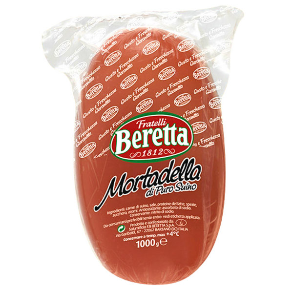 Mortadella Ovalina mit Pistazien – Fratelli Beretta, 1000g