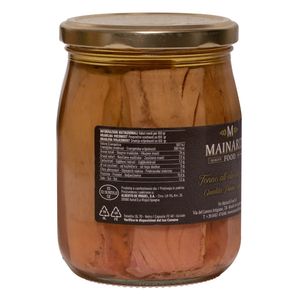 Thunfischfilet in Olivenöl Mainardi – 545 g